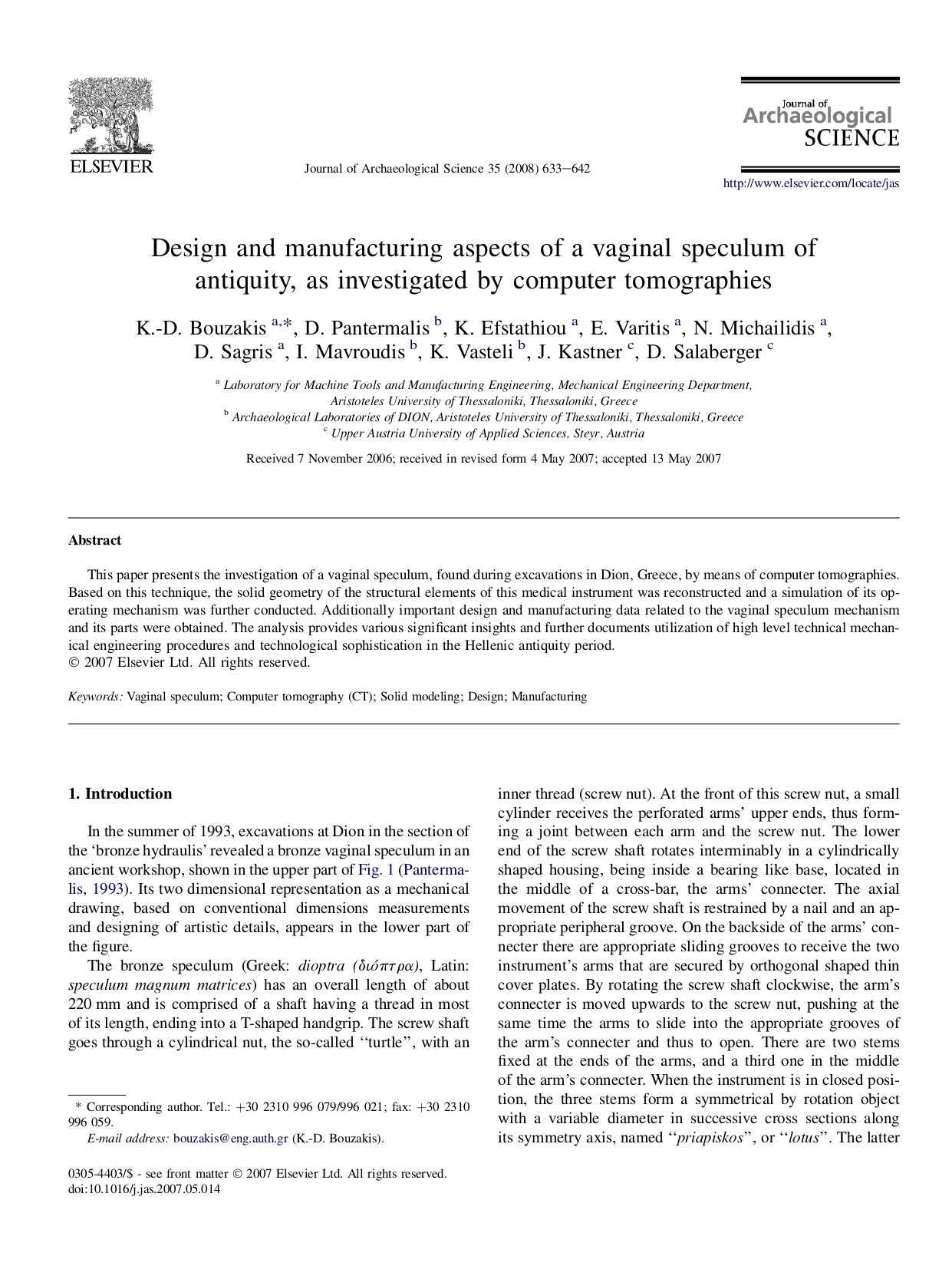 Design and manufacturing aspects of a vaginal speculum of antiquity, as investigated by computer tomographies_page-0001.jpg
