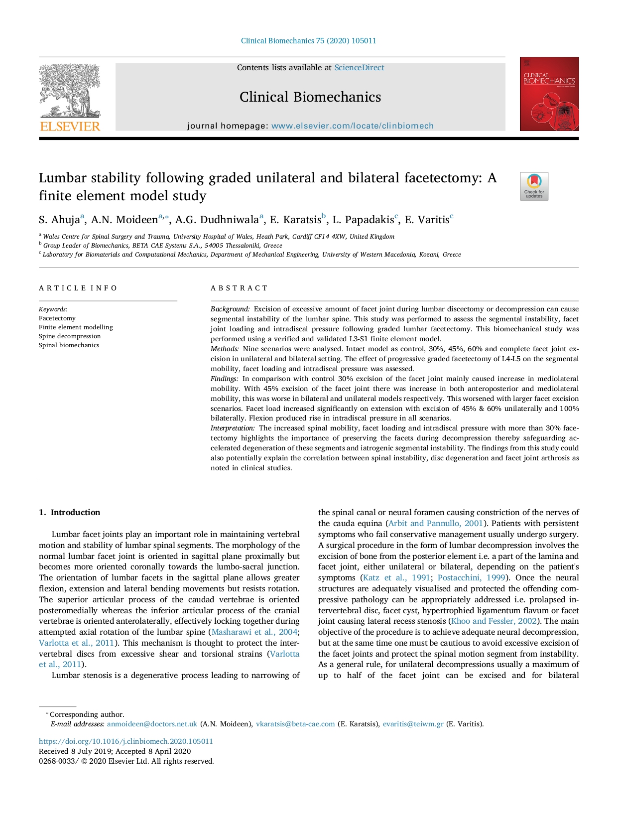 Lumbar stability following graded unilateral and bilateral facetectomy_ A finite element model study_page-0001.jpg
